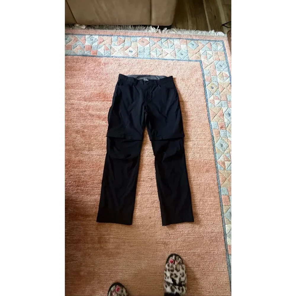 Carhartt Canvas Work Pants Black 36x30 Loose Fit Carpenter